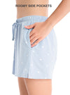 Pajama Shorts For Women Boxer Shorts 2 Packs